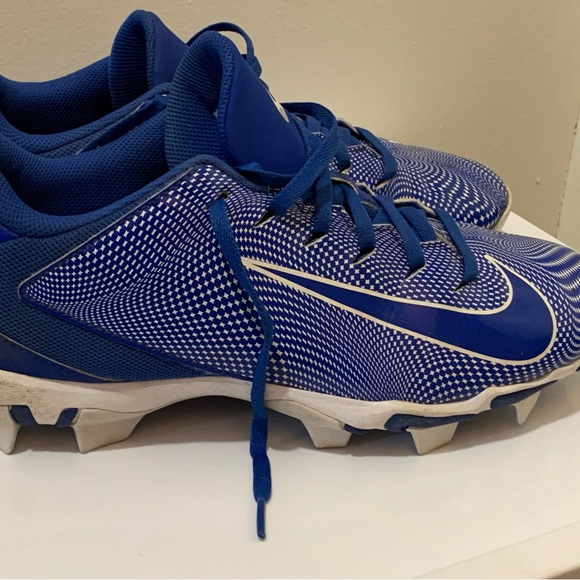 Nike Vapor Fastflex Cleats 917168-400 Size 9 Royal Blue pre owned - Picture 2 of 9